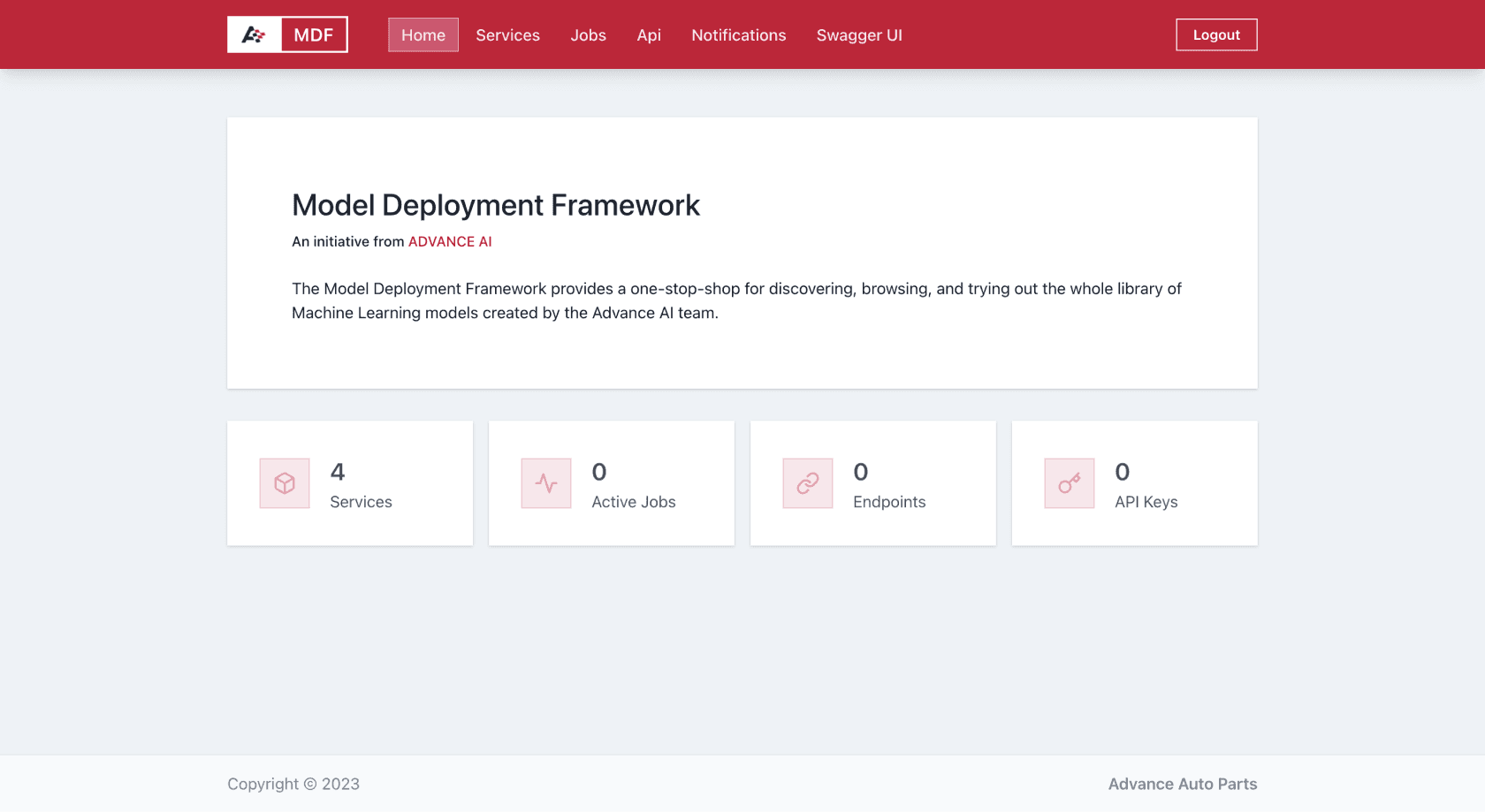 Model Deployment Framework screenshot 1