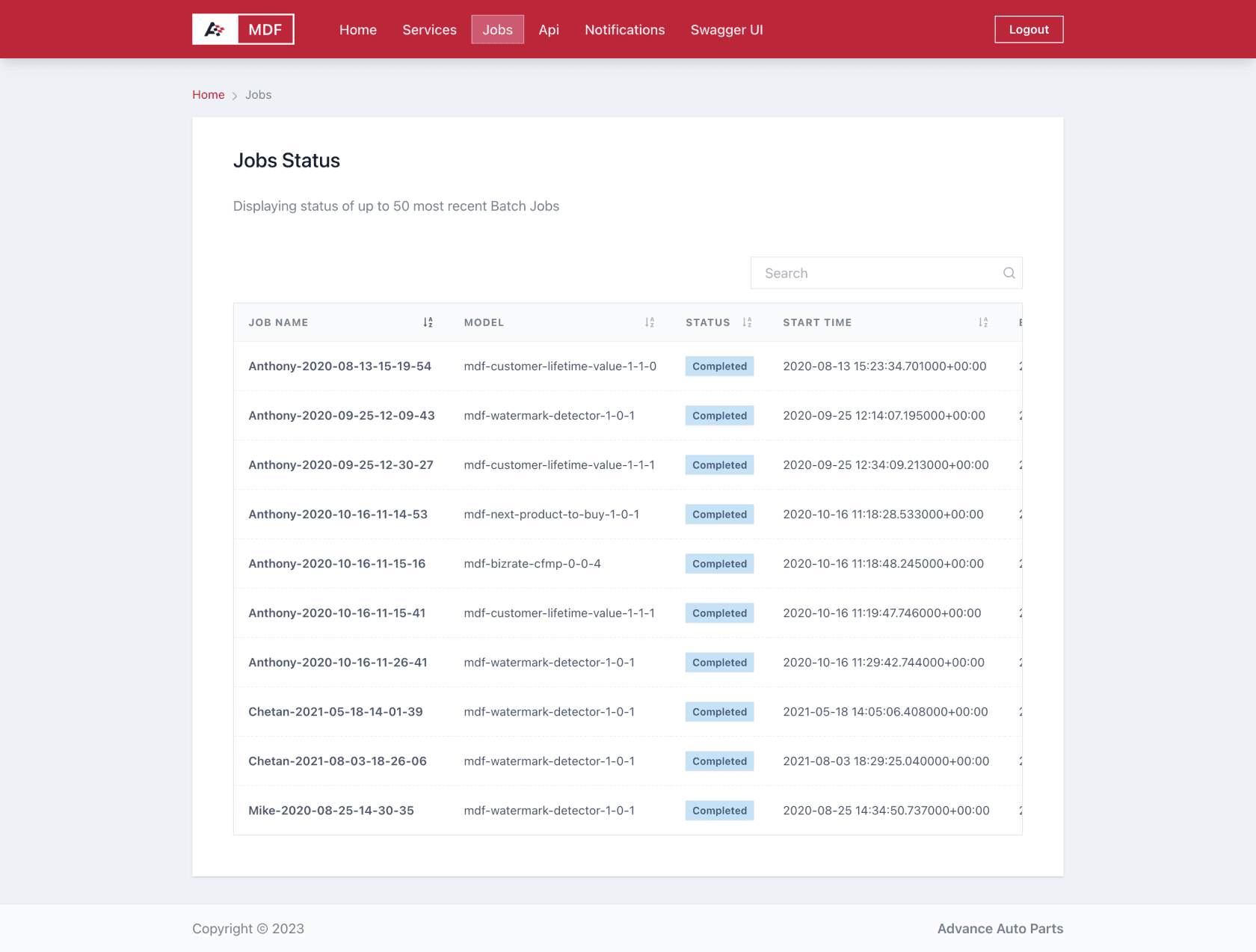 Model Deployment Framework screenshot 3